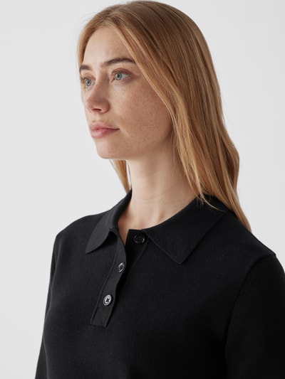 Marc Jacobs Minikleid mit Umlegekragen Black 3