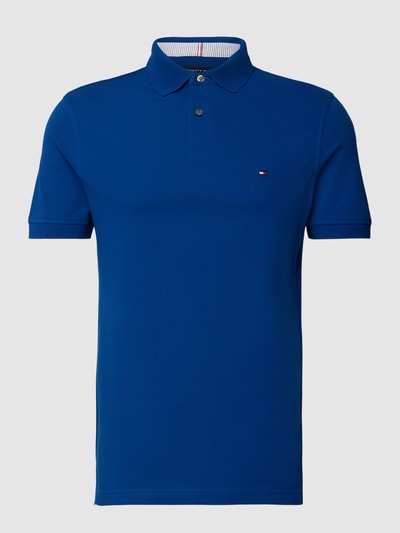 Tommy Hilfiger Koszulka polo z wyhaftowanym logo Królewski niebieski 2