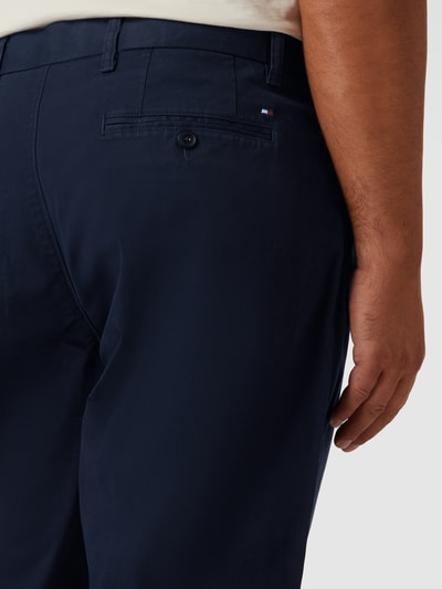 Tommy Hilfiger Big & Tall PLUS SIZE Bootcut Chino mit Eingrifftaschen Modell 'MADISON' Marineblau 3