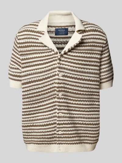 MCNEAL Gebreid overhemd met knoopsluiting Ecru - 2