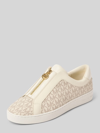 MICHAEL Michael Kors Sneaker mit Reißverschluss Modell 'KEATON' Ecru 1