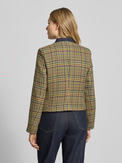 Christian Berg Woman Selection Regular fit blazer met wol Groen - 5