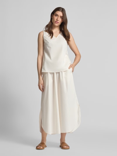 Christian Berg Woman Regular fit blousetop met V-hals Offwhite - 1