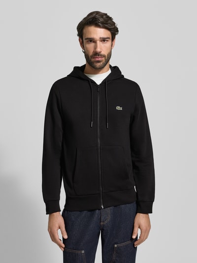 Lacoste Sweatjacke mit Reißverschluss Black 4