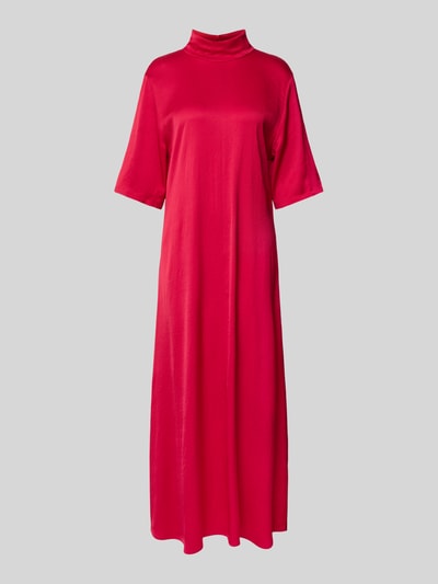 Drykorn Maxikleid mit Stehkragen und 1/2-Arm Pink 2