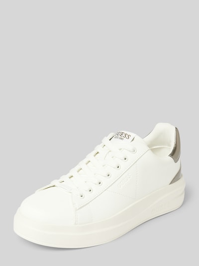 Guess Sneaker mit Label-Details Modell 'ELBINA' Weiss 1