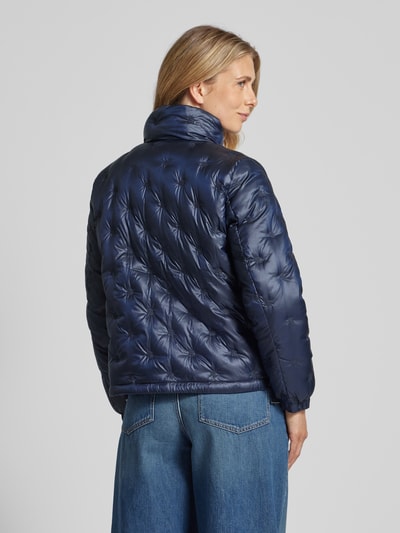 Lauren Ralph Lauren Jacke mit Allover-Label-Stitchings Marine 5