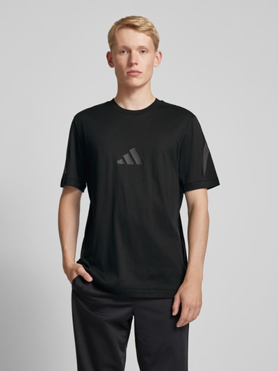 ADIDAS SPORTSWEAR T-Shirt mit Label-Print Black 4