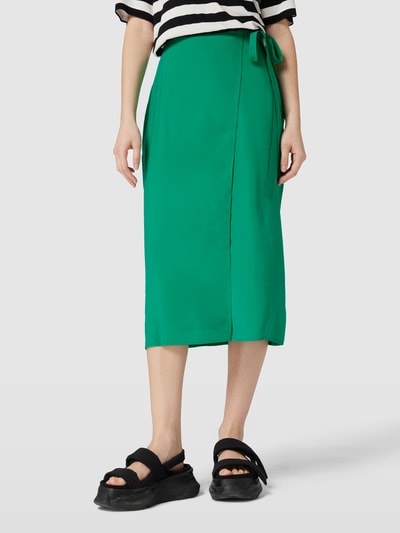 Marc O'Polo Denim Midirok met loopsplit Groen - 4