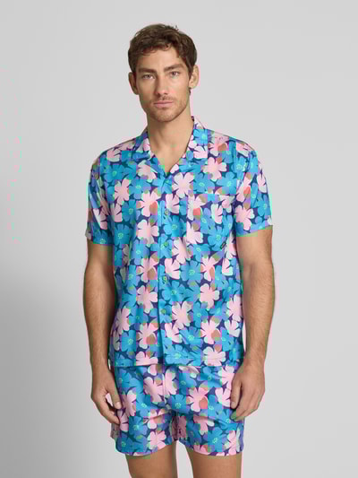 BOARDIES Freizeithemd mit Knopfleiste Pink 4