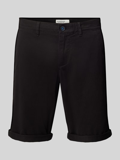 Tom Tailor Slim Fit Chinoshorts mit Eingrifftaschen Black 2