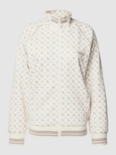 Guess Activewear Trainingsjacke mit Logo-Muster (beige) online kaufen
