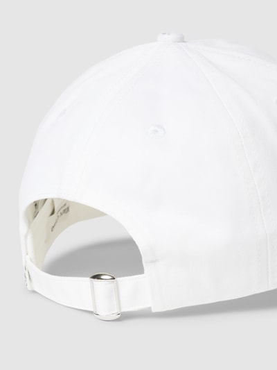 Marc O'Polo Cap aus Baumwolle mit Label-Stitching Weiss 3