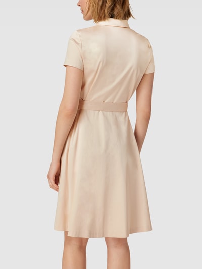 Christian Berg Woman Selection Knielanges Kleid mit Taillengürtel Sand 5