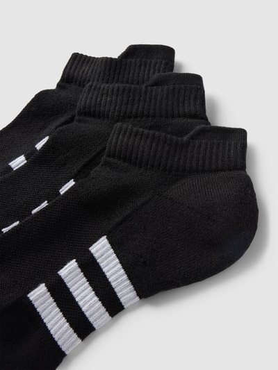 ADIDAS SPORTSWEAR Sneakersocken mit Label-Print im 3er-Pack Modell 'CUSH LOW' Black 2