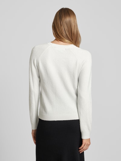 Vero Moda Weicher Pullover mit Glitzerfaden Modell 'DOFFYSHINE' Silber 5