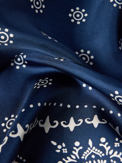 Weekend Max Mara Sjaal van pure zijde, model 'SIAM' Marineblauw - 2