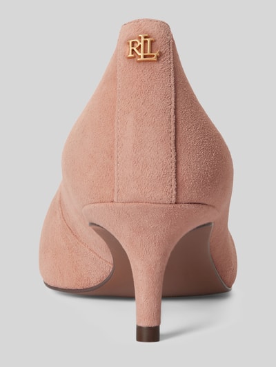 Lauren Ralph Lauren Pumps aus echtem Veloursleder Rose 4