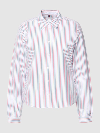 Tommy Hilfiger Overhemdblouse met streepmotief Wit - 2