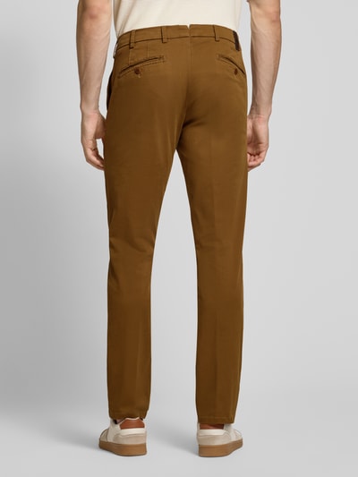 MMX Regular Fit Chino aus Baumwoll-Mix Modell 'Lupus' Camel 5