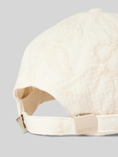 Esprit Basecap mit Stitching-Details Offwhite 3