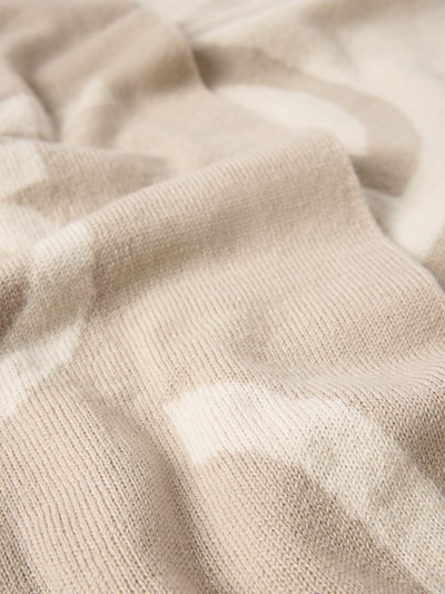 CK Calvin Klein Sjaal van een mix van wol en kasjmier Beige - 2