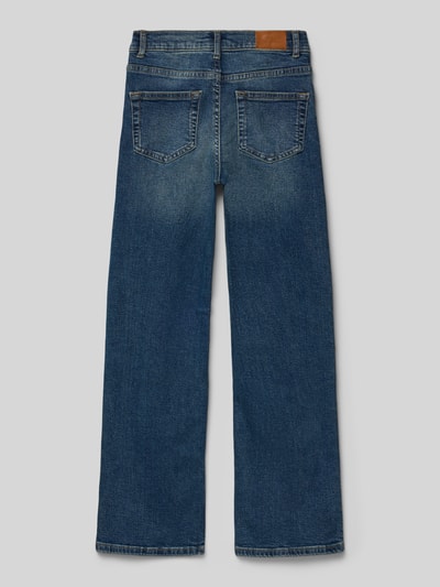 Only Wide Leg Jeans aus Baumwoll-Mix Modell 'JUICY' Blau 3