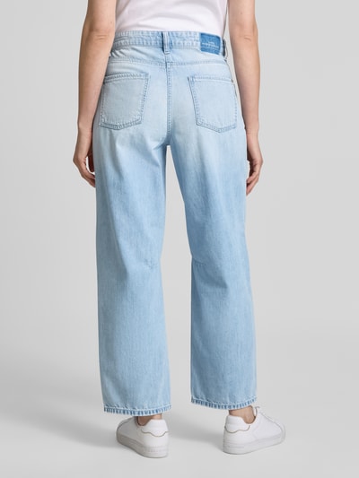 Cambio Straight Leg Jeans im 5-Pocket-Design Modell 'OLLIE' Hellblau 5