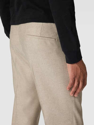 Drykorn Stoffhose mit Bundfalten Modell 'Chasy' Beige 3