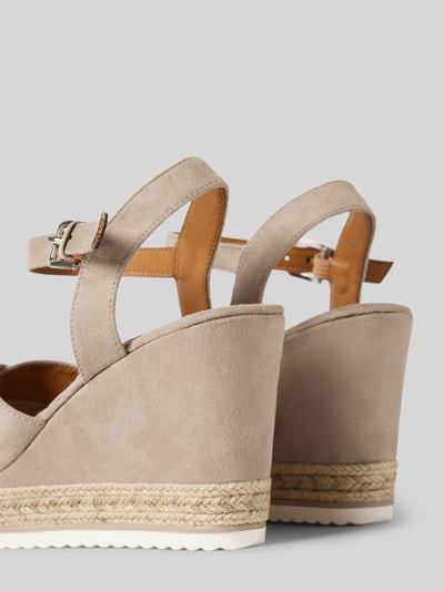 Tom Tailor Sandalatte mit Keilabsatz Taupe 2