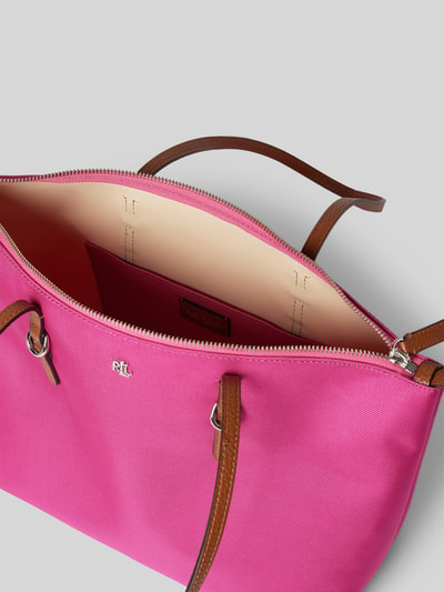 Lauren Ralph Lauren Handtasche mit Label-Applikation Modell 'KEATON' Pink 4