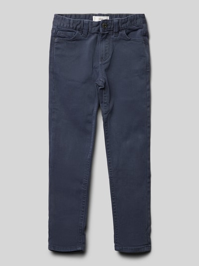 Mango Regular Fit Hose im 5-Pocket-Design Modell 'peru' Marine 1