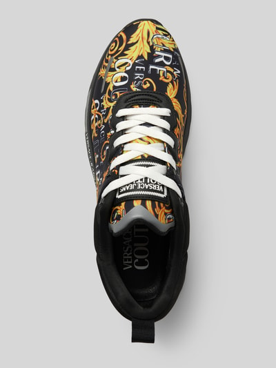 Versace Jeans Couture Sneaker mit Label-Motiv-Print Modell 'FONDO DYNAMIC' Black 4