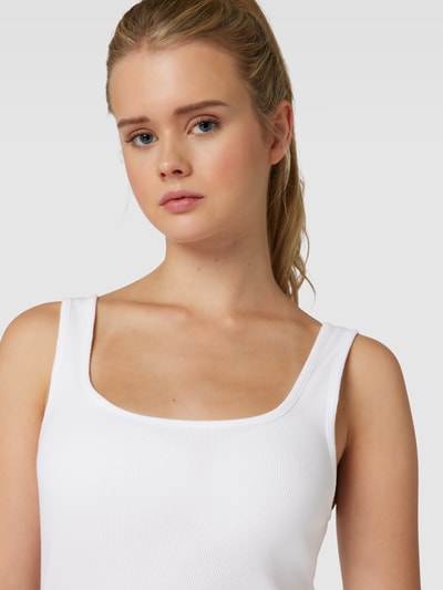 Levi's® Classic Fit Tanktop in Ripp-Optik Weiss 3