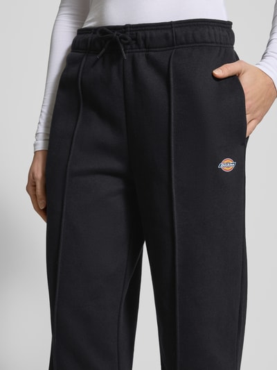 Dickies Flared Sweatpants mit elastischem Bund Modell 'MAPLETON' Black 3