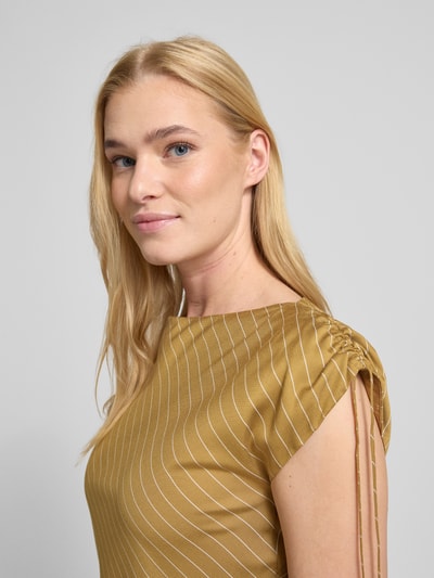 MAX&Co. Tailliertes Cocktailkleid aus Viskose-Mix Modell 'EDMOND' Camel 3