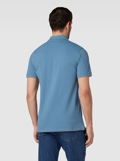 Matinique Poloshirt met labeldetail, model 'MApoleo' Lichtblauw gemêleerd - 5