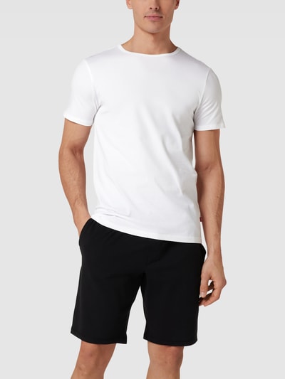 Levi's® T-shirt met labeldetail in een set van 2 stuks Wit - 4