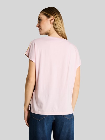 Tom Tailor Relaxed Fit T-Shirt aus Viskose Rot 5