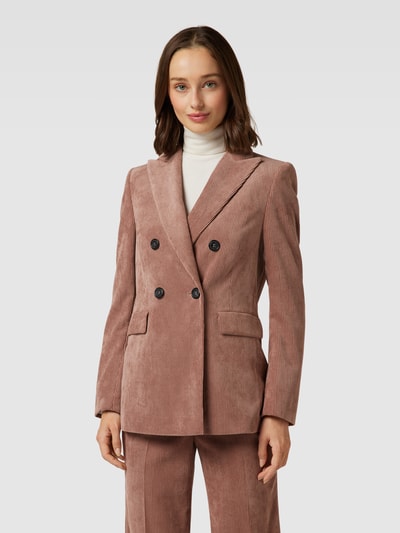 Luisa Cerano Blazer aus Cord Altrosa 4