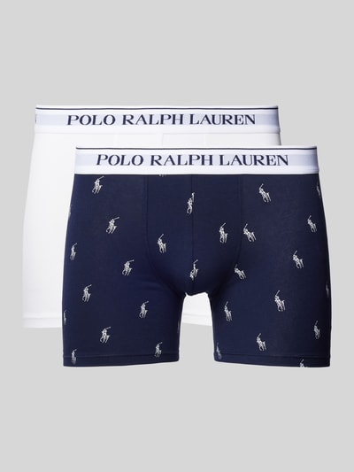 Polo Ralph Lauren Underwear Trunks mit elastischem Logo-Bund im 3er-Pack Weiss 1