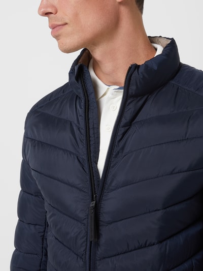 Tom Tailor Light-Steppjacke mit Stehkragen - wasserabweisend Marine 3