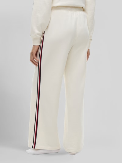 Tommy Hilfiger relaxed fit sweatpants van puur katoen Offwhite - 5