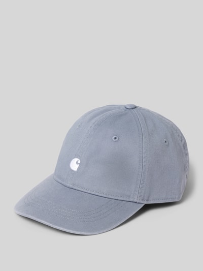 Carhartt Work In Progress Basecap mit Logo Modell 'Madison' Rauchblau 1