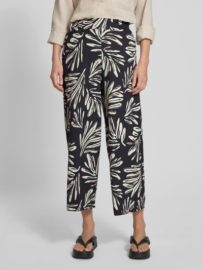 Tom Tailor Denim Kuloty o kroju regular fit z elastycznym pasem Czarny 4