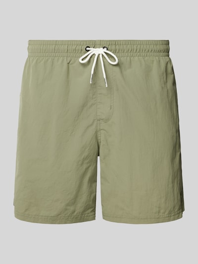 ONeill Relaxed Fit Badeshorts mit Logo-Stitching Oliv 1