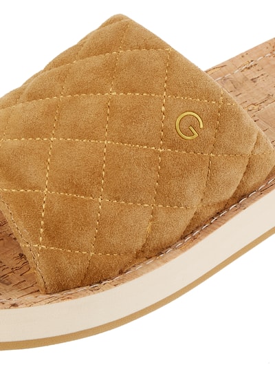 Gant Pantolette aus Ziegenleder Modell 'Flatville' Cognac 2