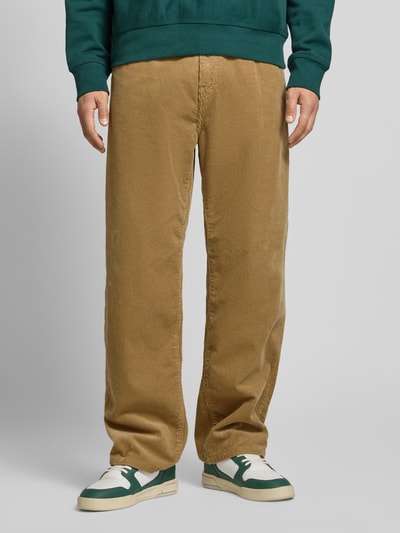Carhartt Work In Progress Corduroy broek met steekzakken, model 'LANDON' Beige - 4