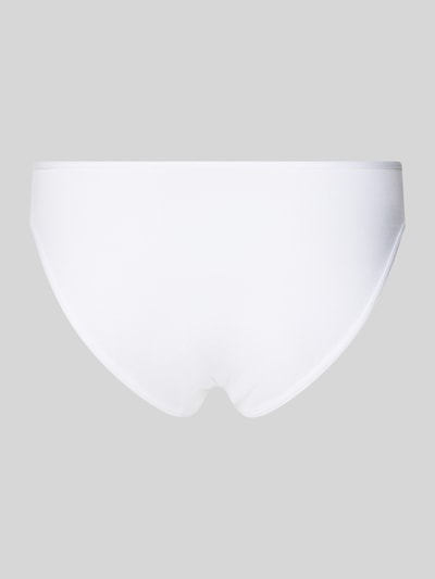 Produktfoto, Slim Fit Slips mit Logo-Print im 3er-Pack von Skiny, biały, gładka tekstura, mieszanka bawełny, krój slim fit, nadruk z logo