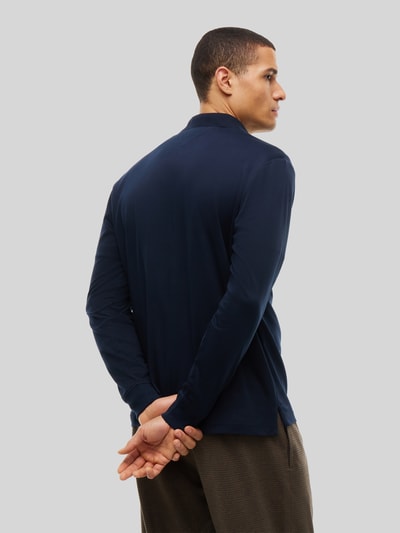 Tommy Hilfiger Regular Fit Poloshirt aus reiner Baumwolle Modell 'LIQUID' Marine 5